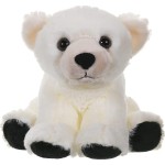 wild republic  polar bear baby plush, cuddlekins cuddly soft toys, kids gif 10845 092389108453