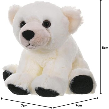 Wild Republic Βελούδινο Μωρό Πολική Αρκούδα 20 Cm, Μαλακά Παιχνίδια Αγκαλιάς 10845 092389108453