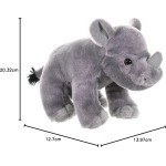 Wild Republic republic rhino baby plush soft toy, cuddlekins cuddly toys, gifts for kids  10846 092389108460