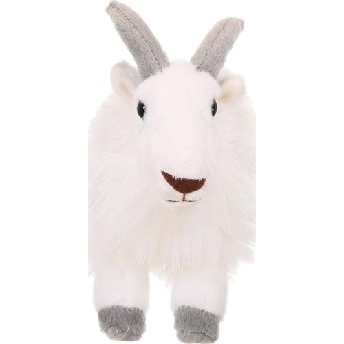 Wild Republic republic mountain goat plush, cuddlekins mini, stuffed animal, plush toy, g 11473 092389114737