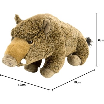 Wild Republic republic  boar, stuffed animal, plush toy, gifts for kids, cuddlekins 12 in 12260 092389122602