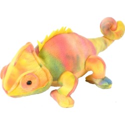 Wild Republic republic chameleon plush, stuffed animal, plush toy, gifts for kids, cuddle 12275 092389122756