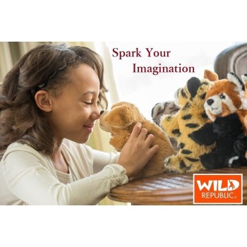 Wild Republic HUG'ems-MINI Μαλακό Παιχνίδι Χταπόδι 18 Εκ. 16263 092389162639