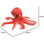 Wild Republic HUG'ems-MINI Μαλακό Παιχνίδι Χταπόδι 18 Εκ. 16263 092389162639
