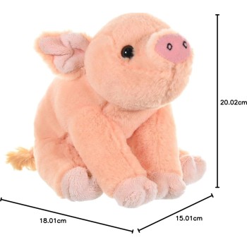Wild Republic republic baby pig plush soft toy, cuddlekins cuddly toys, gifts for kids 20 16998 092389169980