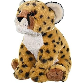 Wild Republic republic cheetah cub plush, stuffed animal, plush toy, gifts for kids, cudd 19343 092389193435