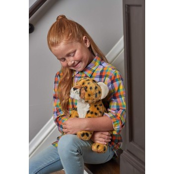 Wild Republic republic cheetah cub plush, stuffed animal, plush toy, gifts for kids, cudd 19343 092389193435
