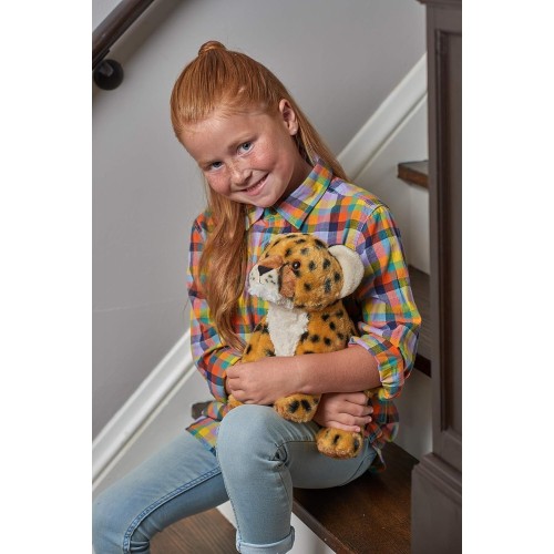 Wild Republic republic cheetah cub plush, stuffed animal, plush toy, gifts for kids, cudd 19343 092389193435