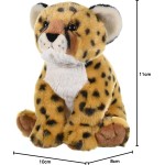 Wild Republic republic cheetah cub plush, stuffed animal, plush toy, gifts for kids, cudd 19343 092389193435