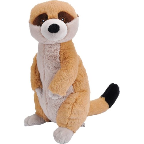 Wild Republic republic ecokins meerkat, stuffed animal, 12 inches, gift for kids, plush t 25150 092389251500