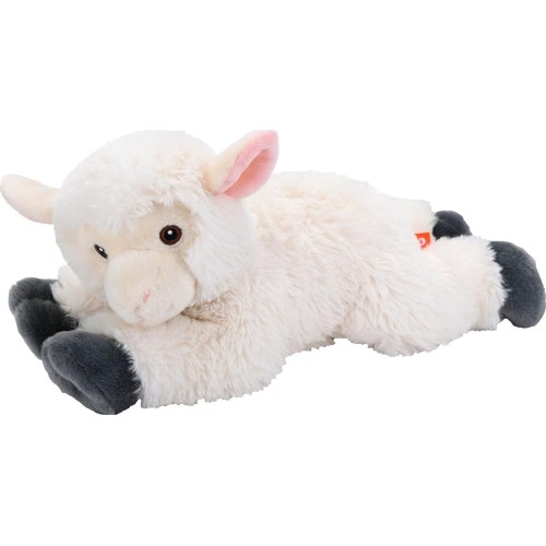 Wild Republic republic ecokins lamb, stuffed animal, 12 inches, gift for kids, plush toy, 26452 092389264524