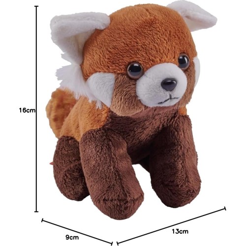 Wild Republic republic pocketkins eco red panda, stuffed animal, 5 inches, plush toy, mad 27250 092389272505