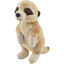 Wild Republic republic pocketkins eco meerkat, stuffed animal, 5 inches, plush toy, made  27756 092389277562