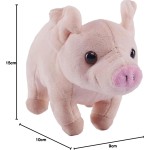Wild Republic republic pocketkins eco pig, stuffed animal, 5 inches, plush toy, made from 27758 092389277586