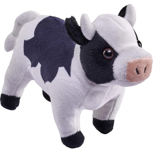 Wild Republic republic pocketkins eco cow, stuffed animal, 5 inches, plush toy, made from 27803 092389278033