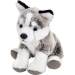 Wild Republic republic pocketkins eco husky, λούτρινο ζωάκι, 5 ιντσών, βελούδινο παιχνίδι, φτιαγμένο από 27807 092389278071