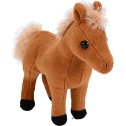 Wild Republic republic pocketkins eco horse, stuffed animal, 5 inches, plush toy, made fr 27816 092389278163