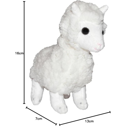 Wild Republic republic pocketkins eco alpaca, stuffed animal, 5 inches, plush toy, made f 27882 092389278828
