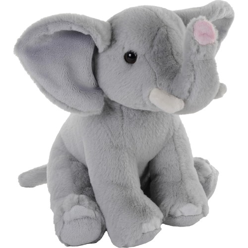 Wild Republic republic earthkins mini african elephant, stuffed animal, 8 inch, plush toy 29139 092389291391