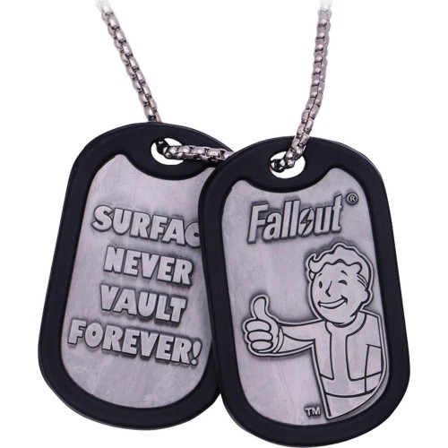 Fallout Vault-tec Metal Dog Tags B-FLT002 | Toys-shop.gr