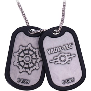 Fallout Vault-tec Metal Dog Tags B-FLT002 | Toys-shop.gr