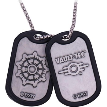 Fallout Vault-tec Metal Dog Tags B-FLT002 | Toys-shop.gr