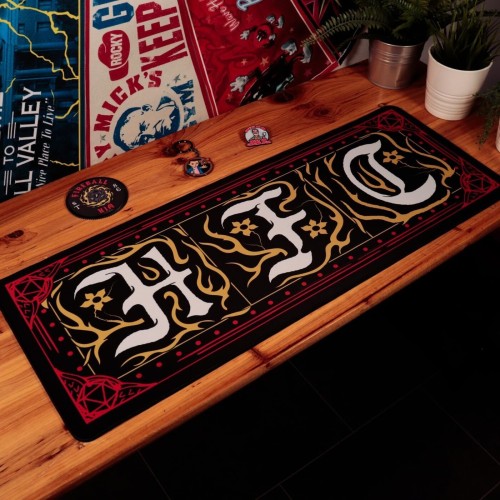 Fanattik Stranger Things Hellfire Club Desk Pad And Coaster Set – Official Fan Gift, NFX-ST09 5060948293693