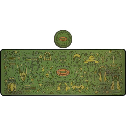 Fanattik the lord of the rings desk pad and coaster set – large computer  mouse mat  Z-LOTR18 5060948293839