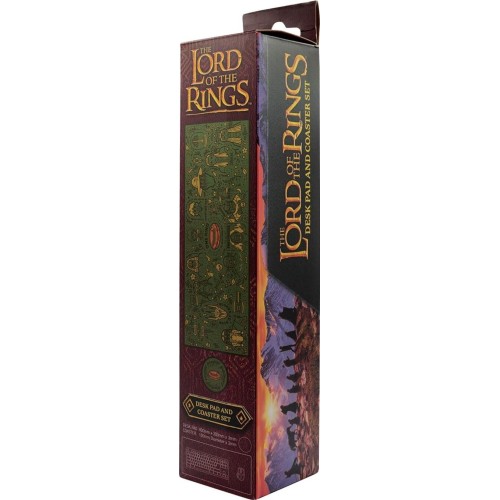 Fanattik The Lord Of The Rings Desk Pad & Coaster Set Z-LOTR18 5060948293839