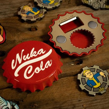 Fanattik fallout nuka-cola bottle opener with magnetic reverse - video  merchandise B-FLT71 5060948294744