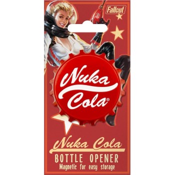 Fanattik fallout nuka-cola bottle opener with magnetic reverse - video  merchandise B-FLT71 5060948294744