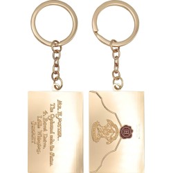 fanattik harry potter hogwarts letter limited  metal keyring – individually Z-HP80 5060948296311