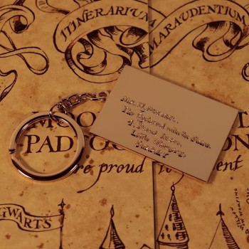 Fanattik Harry Potter Hogwarts Letter Μεταλλικό Μπρελόκ Z-HP80 5060948296311