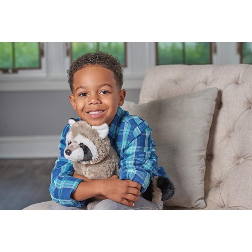 Wild Republic republic raccoon plush, stuffed animal, plush toy, gifts for kids, cuddleki 10943 092389109436