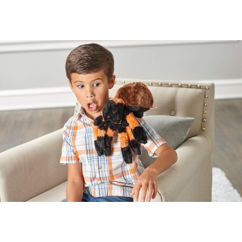Wild Republic republic tarantula plush soft toy, cuddlekins cuddly gifts for kids ,black, 11505 092389115055