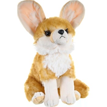 Wild Republic Fennec Fox Plush Soft, Cuddlekins Cuddly Toys, Gifts For Kids, Br 11507 092389115079