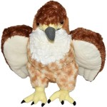 Wild Republic republic red tailed hawk plush soft toy, cuddlekins cuddly toys, gifts for  12316 092389123166