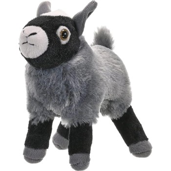 Wild Republic republic goat plush, stuffed animal, plush toy, gifts for kids, cuddlekins  18043 092389180435