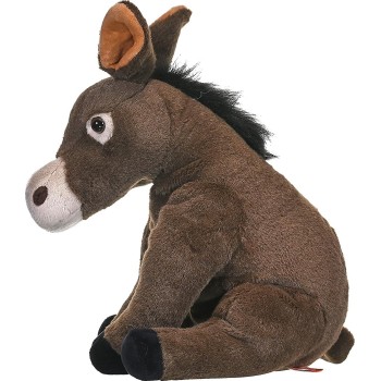 Wild Republic republic mule plush, cuddlekins cuddly soft toys, kids gifts, 30 cm, brown 19337 092389193374