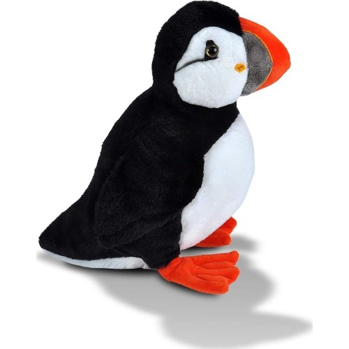 Wild Republic republic puffin plush stuffed animal, plush toy, gifts for kids, cuddlekins 21469 092389214697