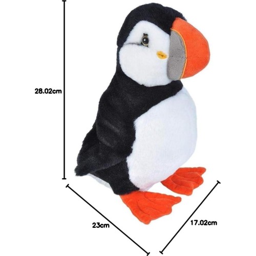 Wild Republic Λούτρινο Puffin Λούτρινο Παιχνίδι, Δώρα Για Παιδιά 30 Cm 21469 092389214697