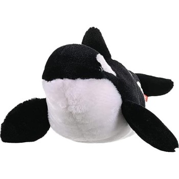 Wild Republic republic orca plush, cuddlekins cuddly soft toys, kids gifts, 30 cm 22476 092389224764