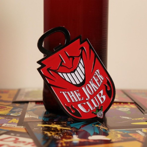 Fanattik DC The Batman Joker Heavy Duty Bottle Opener With Magnetic Reverse | Officially Licensed  THG-DC61 5060948291835