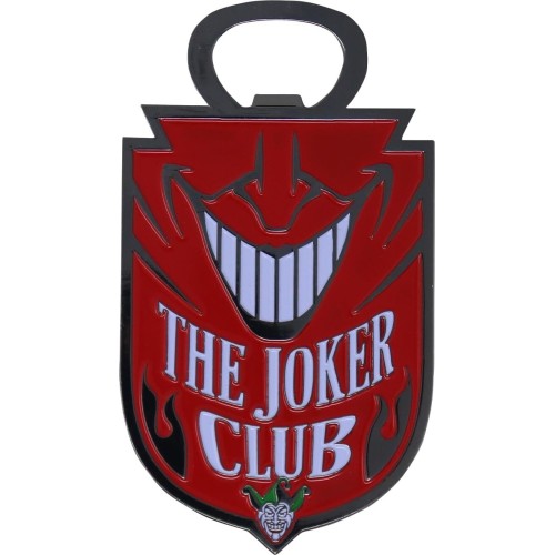 Fanattik DC The Batman Joker Heavy Duty Bottle Opener With Magnetic Reverse | Officially Licensed  THG-DC61 5060948291835