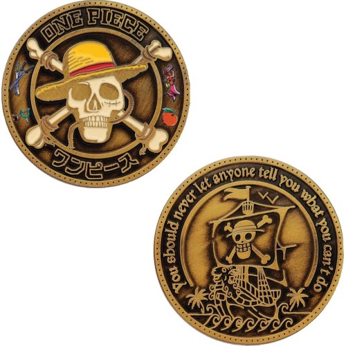 Fanattik one piece limited  collectible coin | officially licensed, individually num NFX-OP01 5060948295307