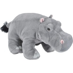 Wild Republic republic hippo plush soft toy, cuddlekins cuddly toys, gifts for kids 30 cm 16620 092389166200