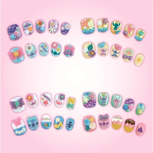 Epoch Disney Stitch aquabeads -  stitch nail designer kit -  and crafts bead activity toy 35121 5054131351215