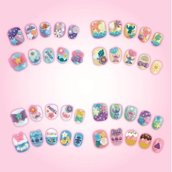 Epoch Disney Stitch Aquabeads Stitch Nail Designer Kit Παιχνίδι Δραστηριότητας Με Χάντρες 35121 5054131351215