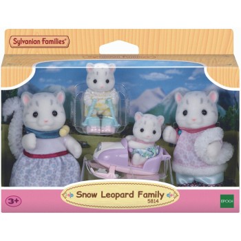 Epoch Sylvanian Families - Σετ Παιχνιδιού Οικογένεια Λεοπαρδάλεων Του Χιονιού 5814 5054131058145