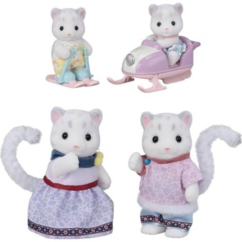 Epoch sylvanian families -  snow leopard  - dollhouse playsets 5814 5054131058145